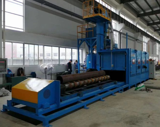 楚雄喷砂机在管道除锈中的现场施工应用
